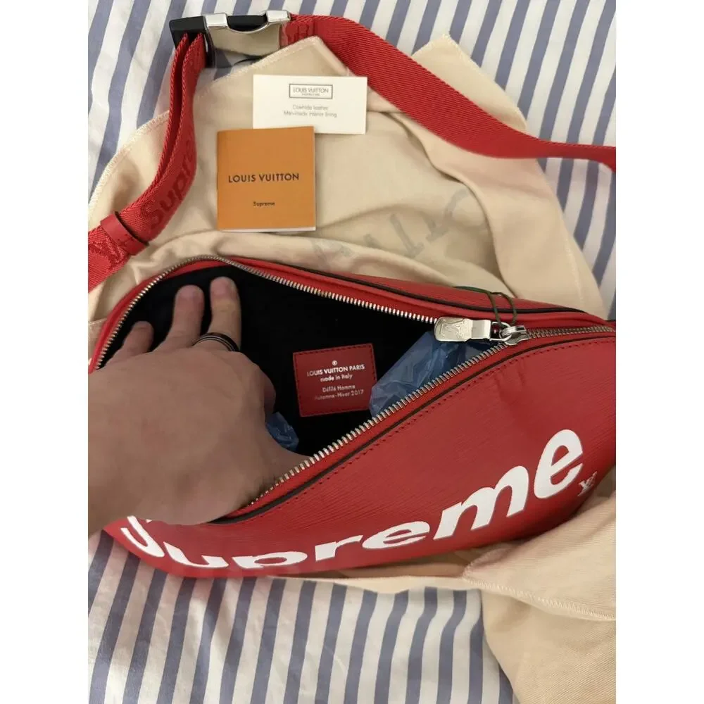Louis Vuitton x Supreme Epi Leather Bum Bag Crossbody